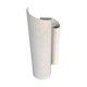 Vase design vintage 1970 métal ondulé peint