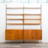 Mid-century teak shelf, designed by Hilker for Omnia, Germany, 1960s
