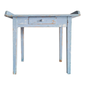 Table ancienne bleue