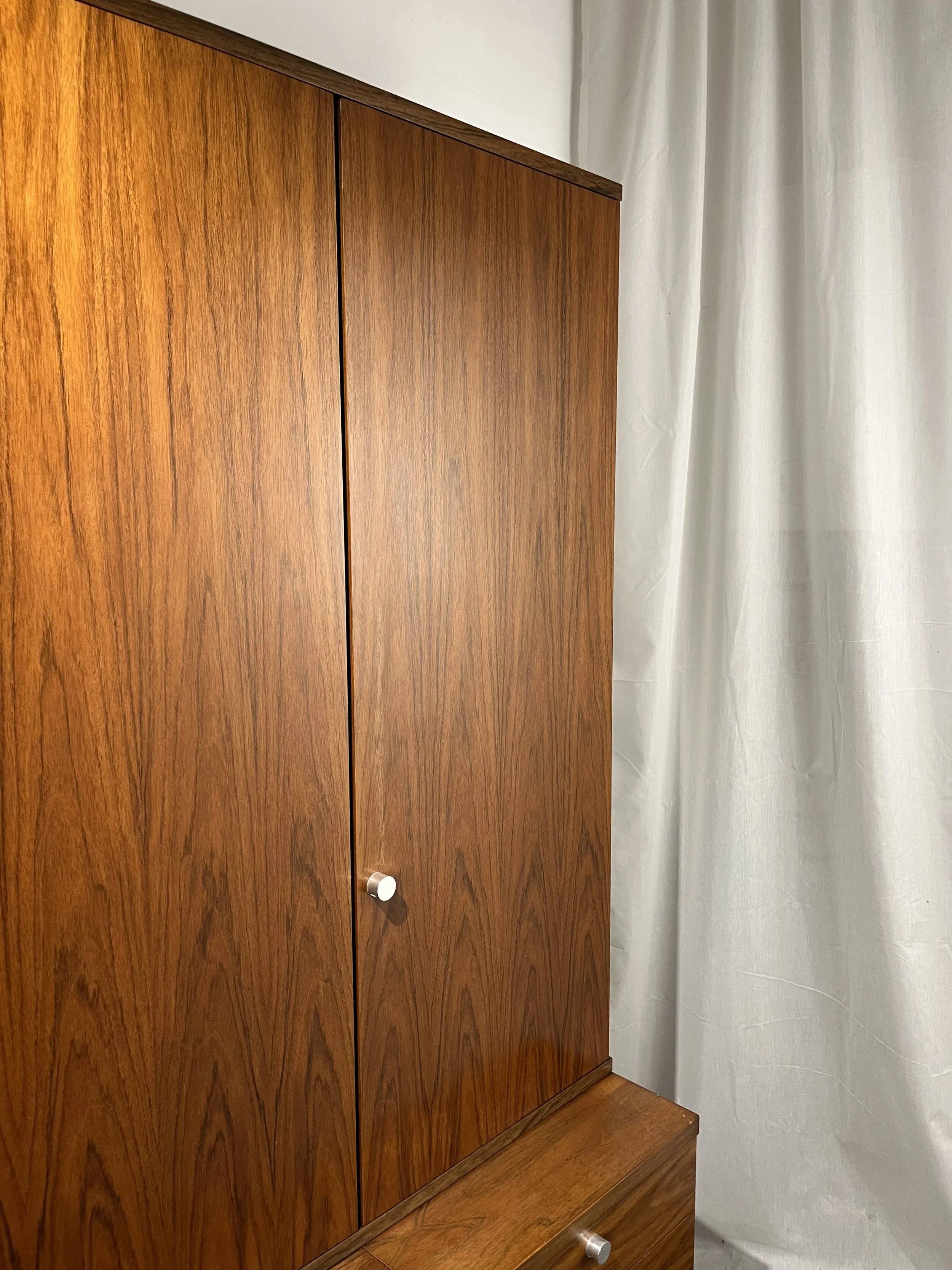 Exclusive freestanding wall unit by Alfred Hendrickx for Belform, 1960s