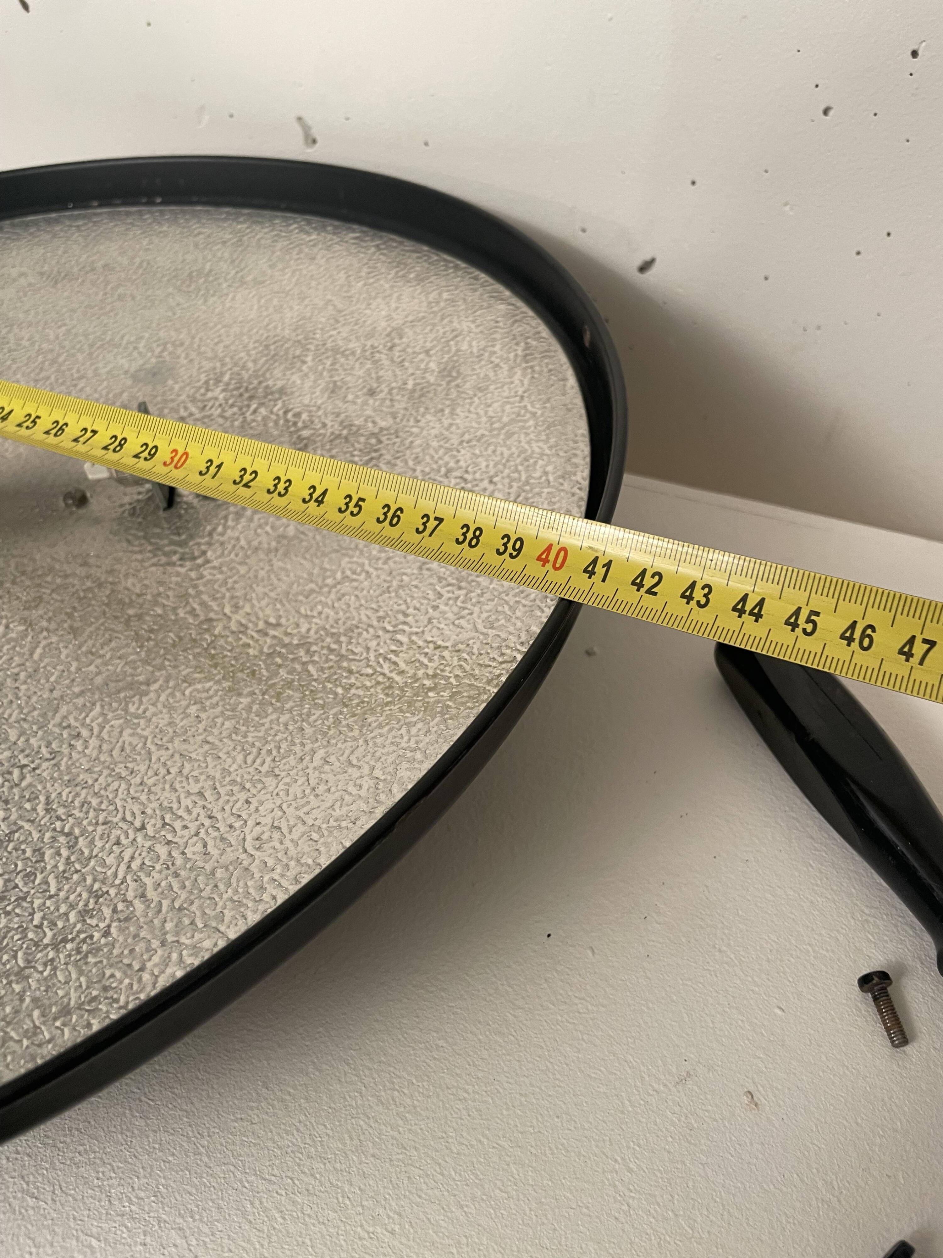 Ceiling light, metal and glass wall light, 1980
