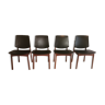 Set of 4 rare chairs by Arne Hovmand Olsen