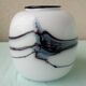 Vase danois verre Michael Bang Holmegaard