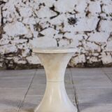 White Tam Tam stool by Henri Massonnet for Stamp, 1970