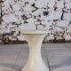 Tabouret Tam Tam blanc par Henri Massonnet pour Stamp, 1970