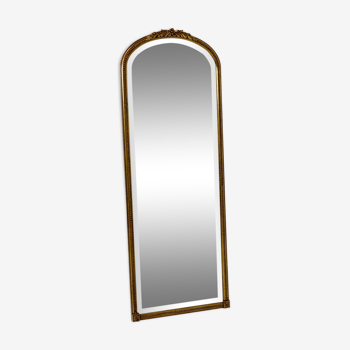 Golden vintage mirror 152x58cm