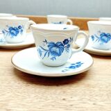 Longchamp coffee cups and saucers