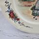 Service plate Sarreguemines Obernai - Henri Loux earthenware Alsace