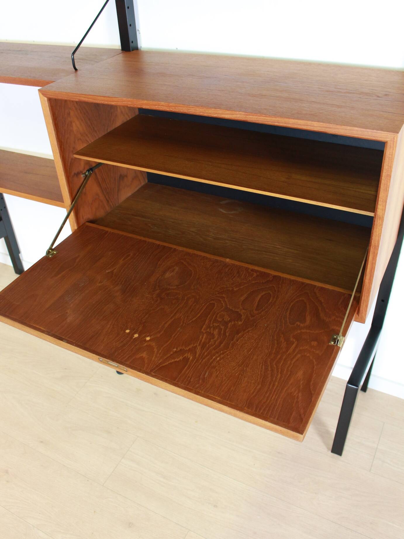Poul Cadovius wall-unit vintage freestanding