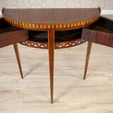 Semi-Circular Mahogany Wall Table, Early 20th Century