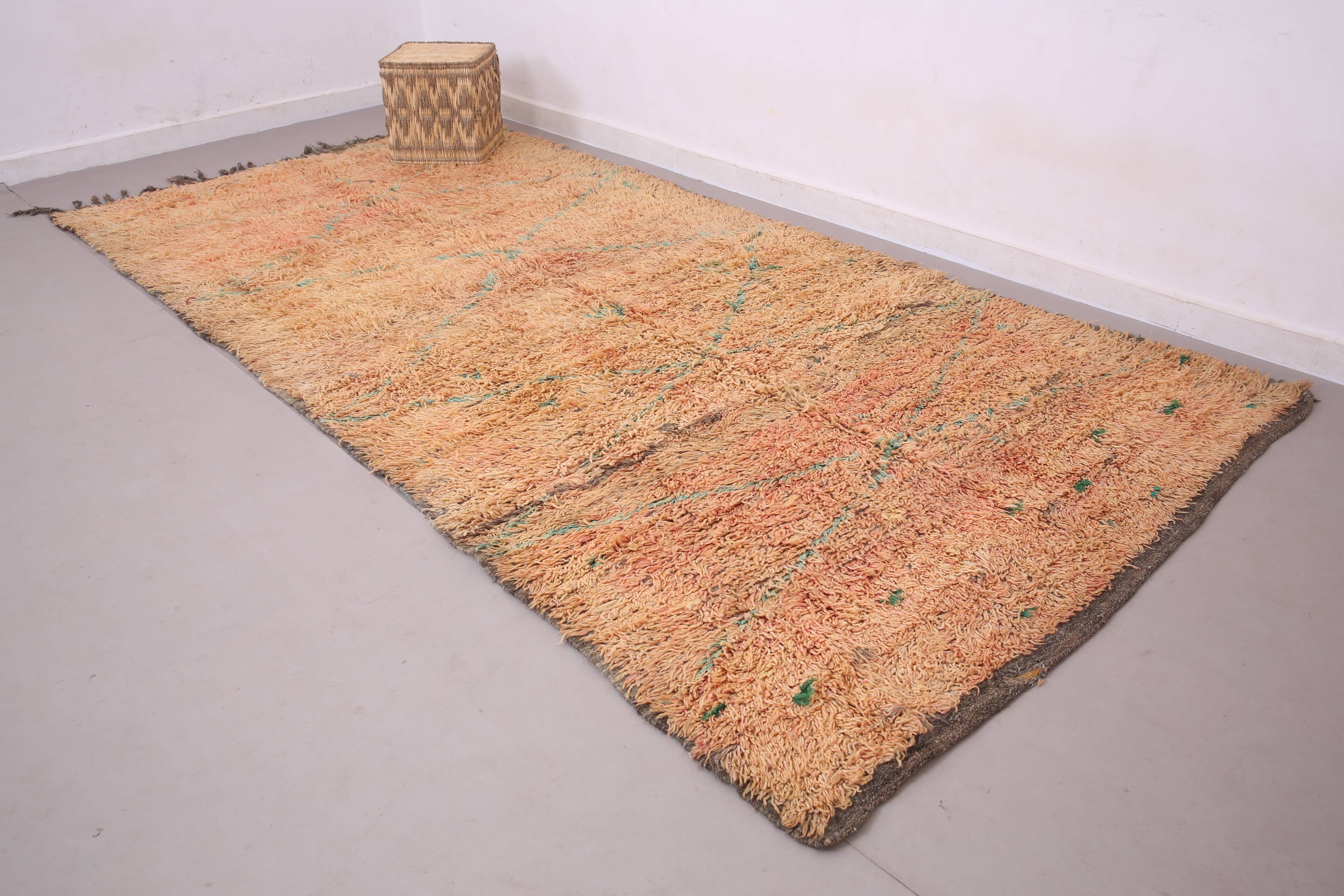 Authentic Boujaad Rug Morocco 180 x 362 cm – Vintage Handmade Wool Piece