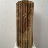 Old plaster column