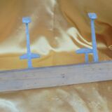 Porte-manteaux 4 pateres en alu
