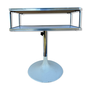 Desserte vintage a double - plateau