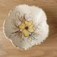 2 ceramic bowls with floral decoration