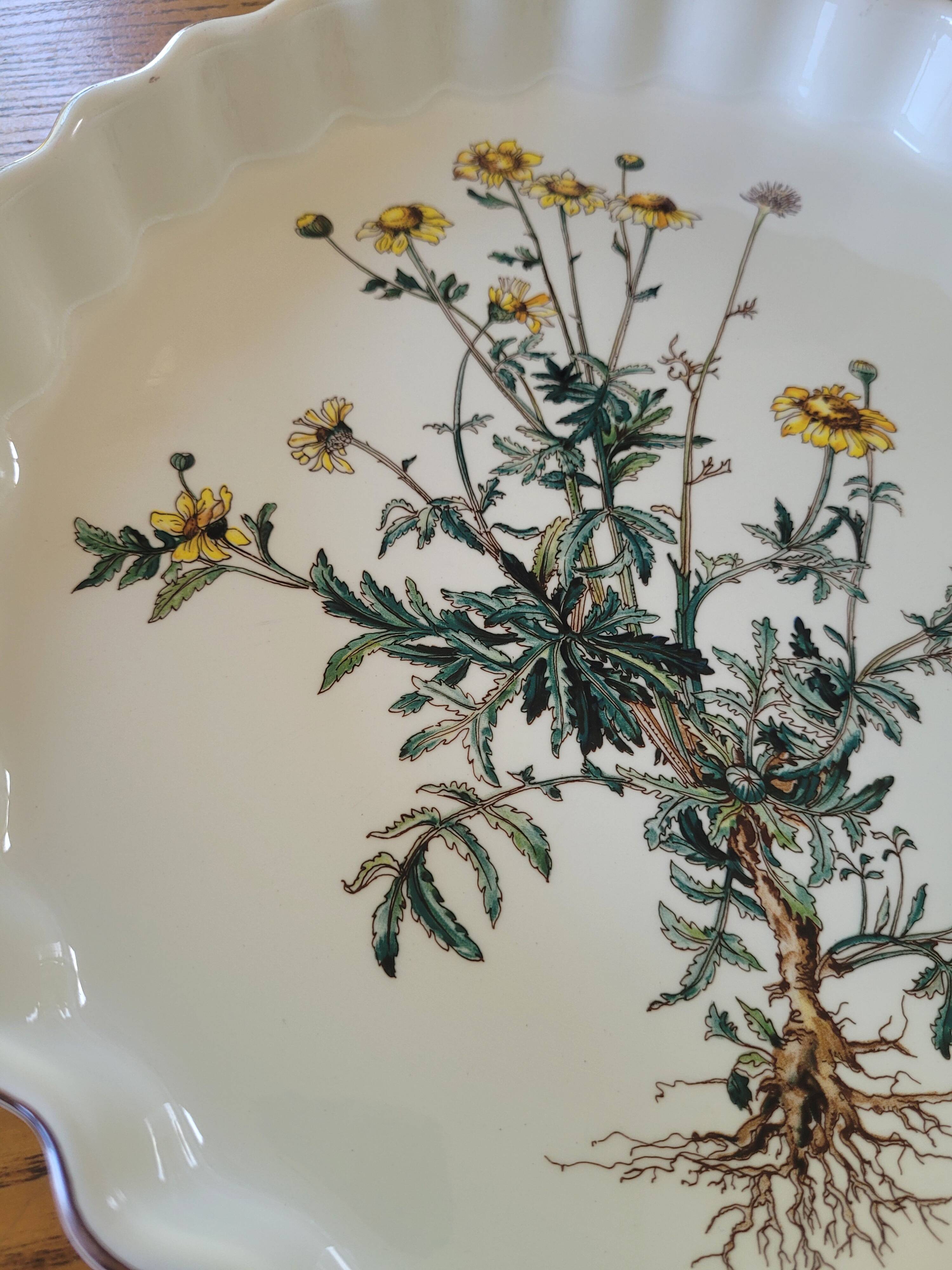 Villeroy & Boch "Botanica" porcelain tart dish