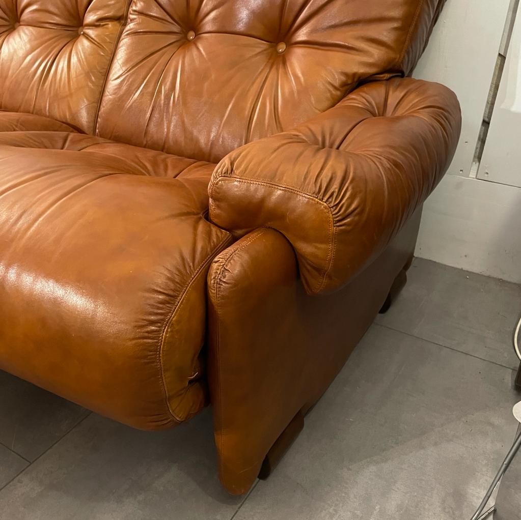 Vintage leather sofa