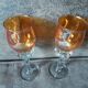 Set of 2 original stemmed glasses