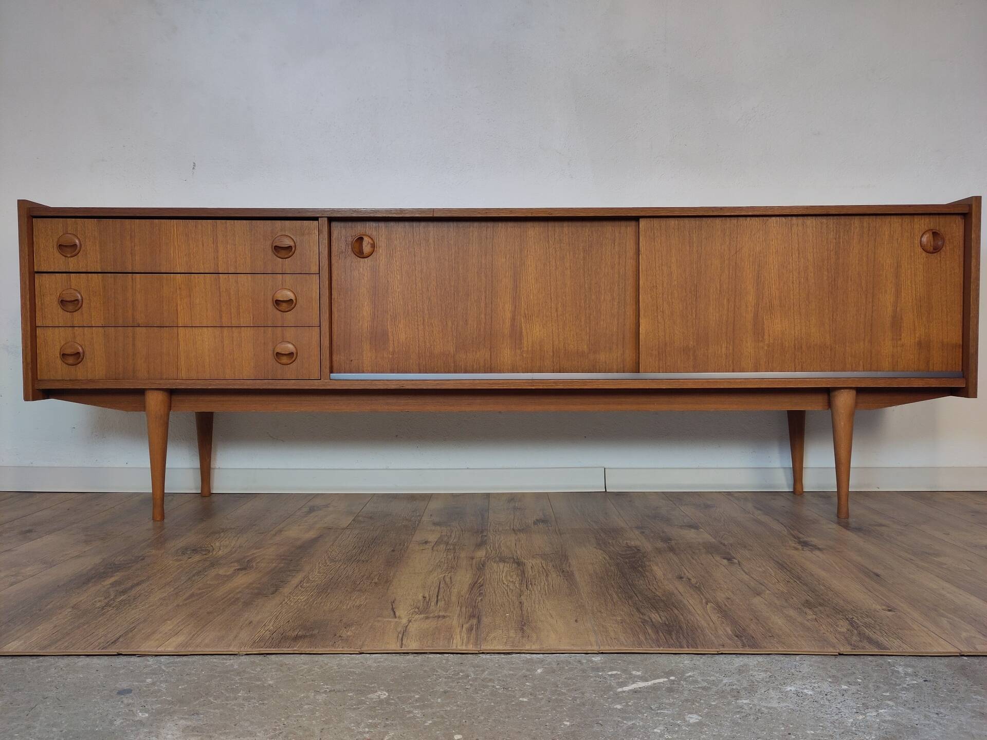 Scandinavian teak sideboard
