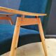 Pair of vintage Czech armchairs (Jiroutek), art deco style, 1960