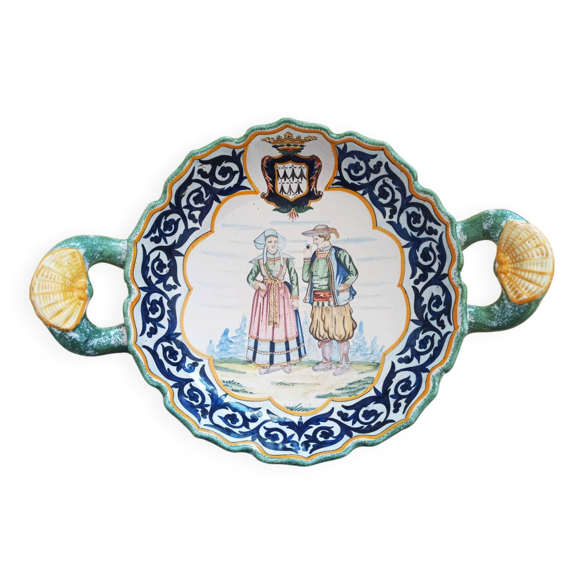 Plat creux Henriot Quimper