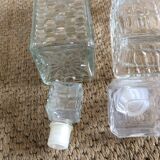 Set of whisky decanters