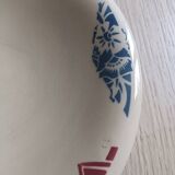 Low Badonviller Art Deco Compote Dish