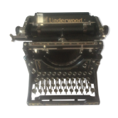 Old Underwood typewriter