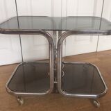 Rolling bar serving