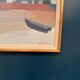 Original  Swedish Oil on Canvas – “Motif from Byxelkrok” by Raymond Wallentin – Signed & Dated 1975 – Vintage & Framed