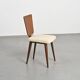 Bouclette fabric chair by André Sornay, circa 1955