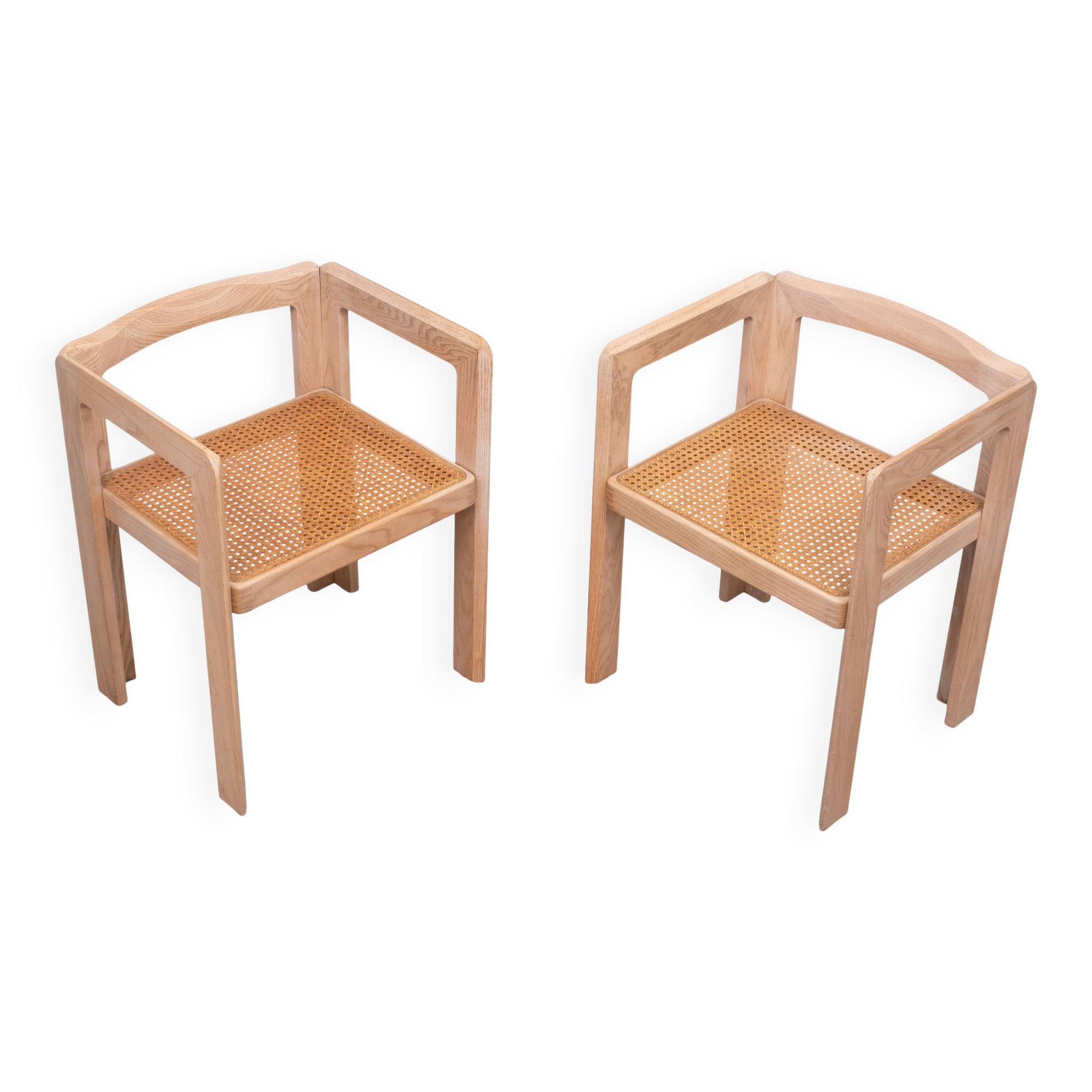 Derk Jan de Vries "Samara" Arm Chairs for Maisa Di Seveso Milano