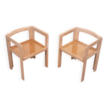 Derk Jan de Vries "Samara" Arm Chairs for Maisa Di Seveso Milano