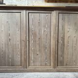 Armoire de métier 3 portes en pin