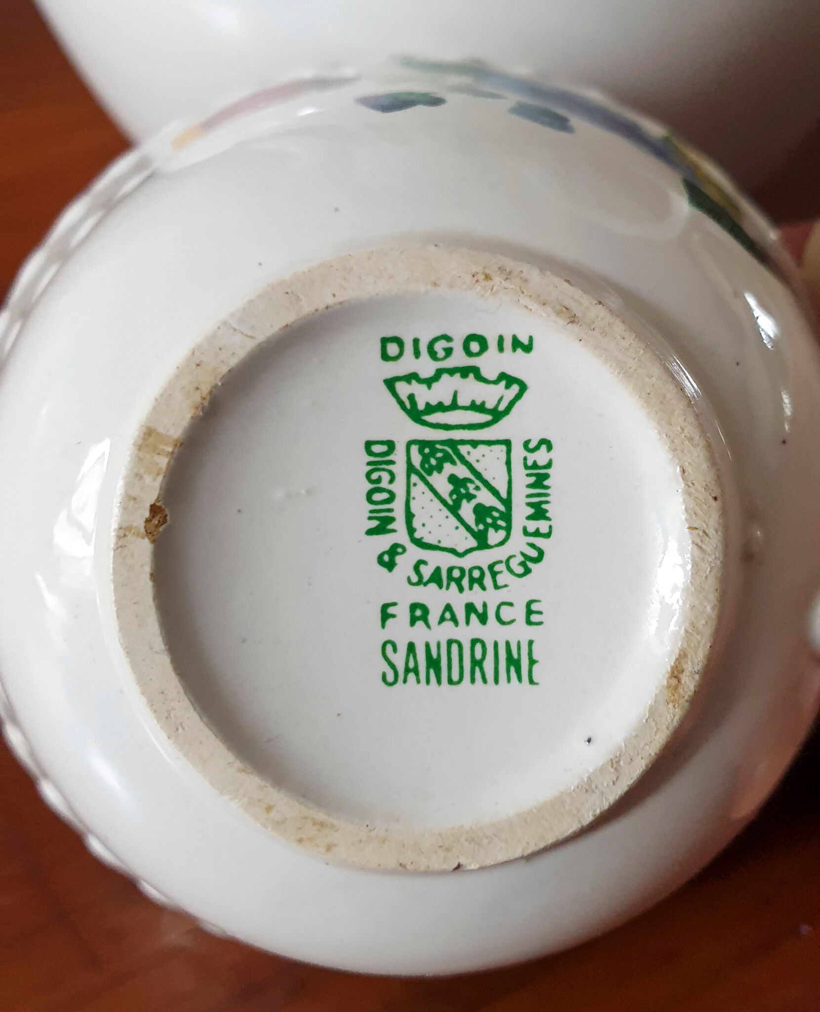 Vintage coffee service - Digoin & Sarreguemines
