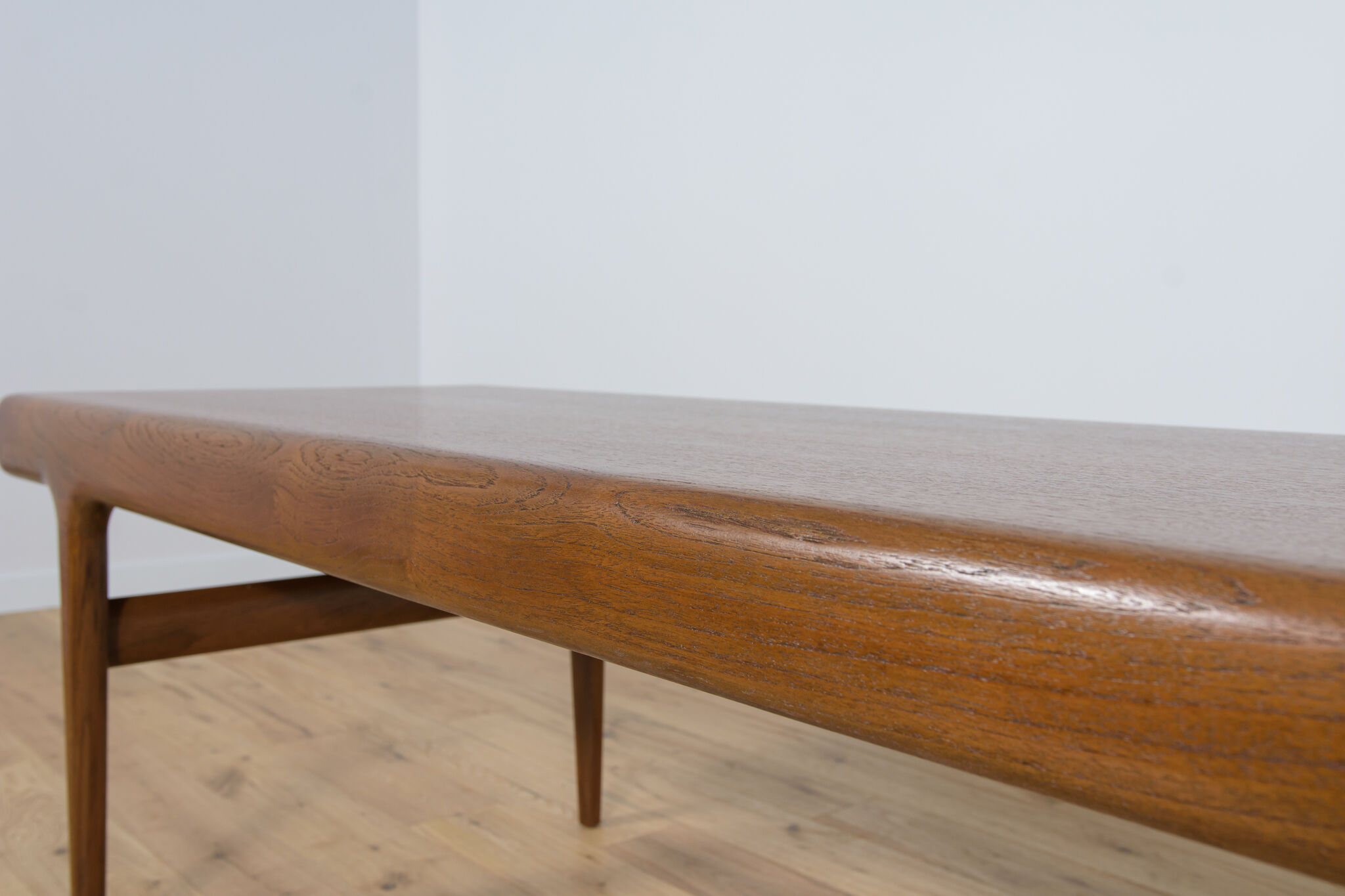 Mid Century Teak Coffee Table by Johannes Andersen for CFC Silkeborg, Denmark, 1960s