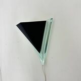 Massive Belgium post modern wall lamp , 1980s