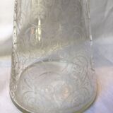 Carafe gravée en cristal