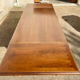 Rustic extendable French farmhouse table, Louis XIII period style extendable