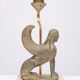 Maison Le Dauphin France, Exceptional Sphinx Table Lamp 1970s