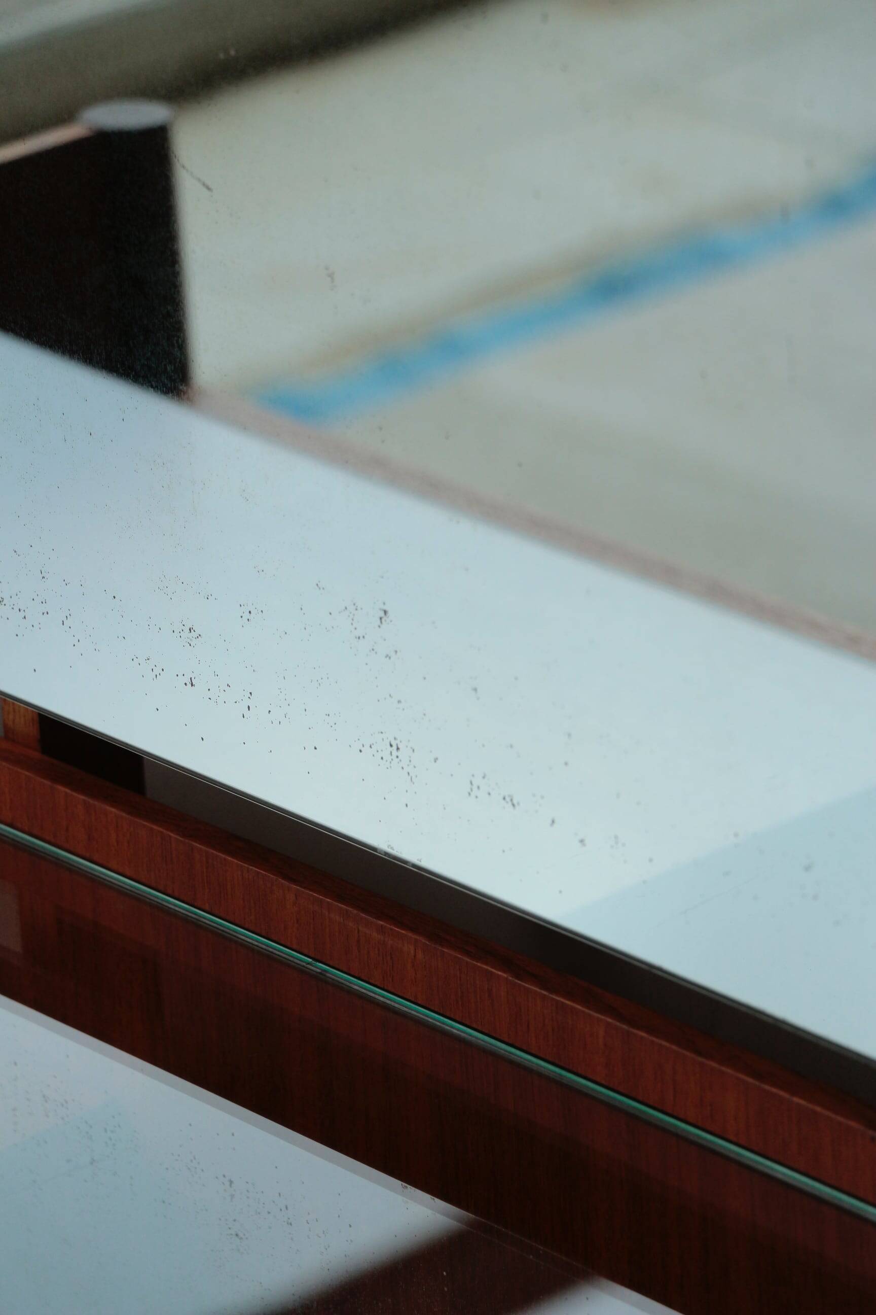 Wrighton Teak Dressing Table - Vintage 1960s - Hexagonal Base