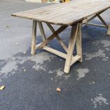 Trestle farm table