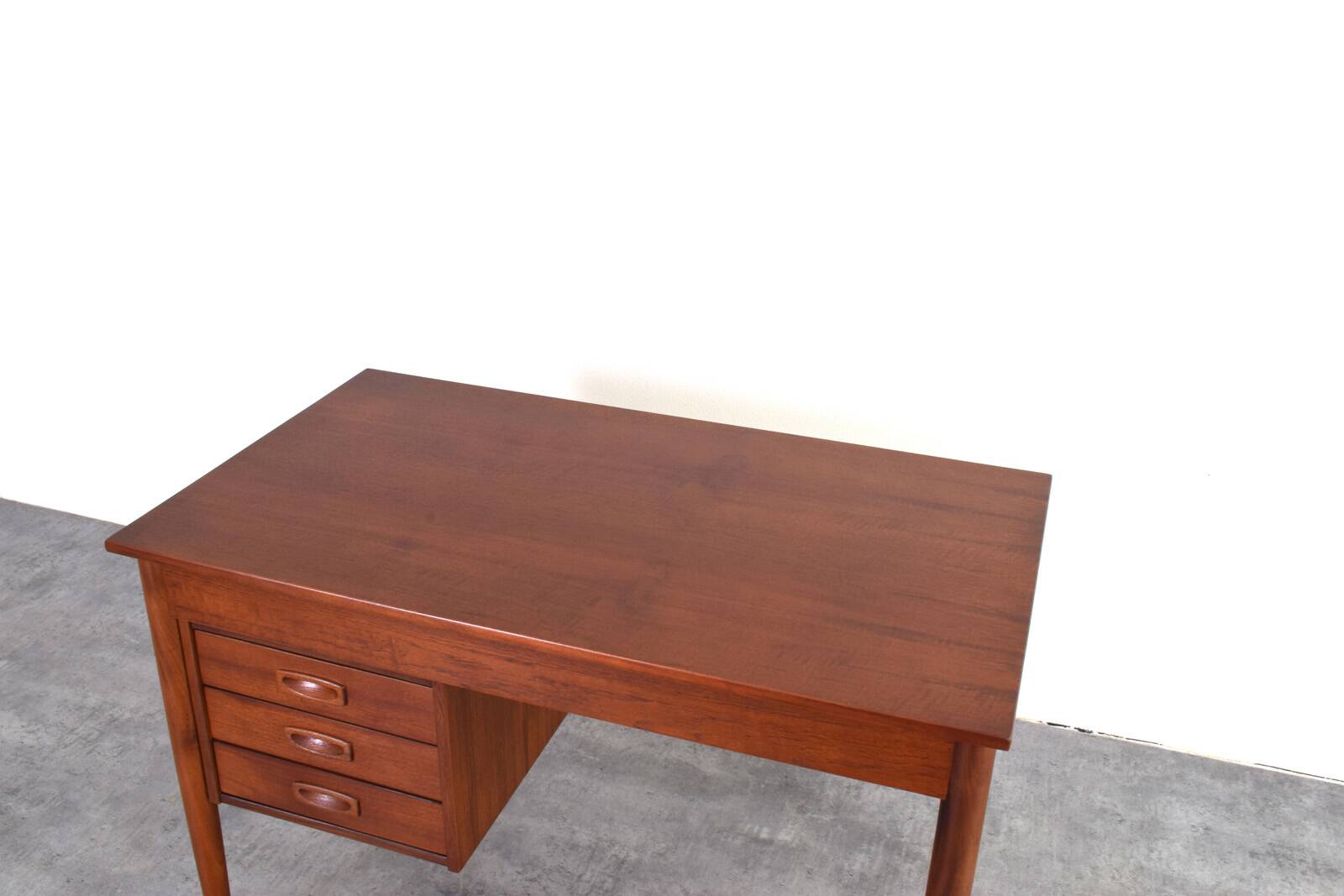 Mid-Century Modern Danish Teak Desk, 1960s