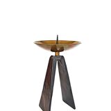 Mid-Century Modern Brutalist Candleholder