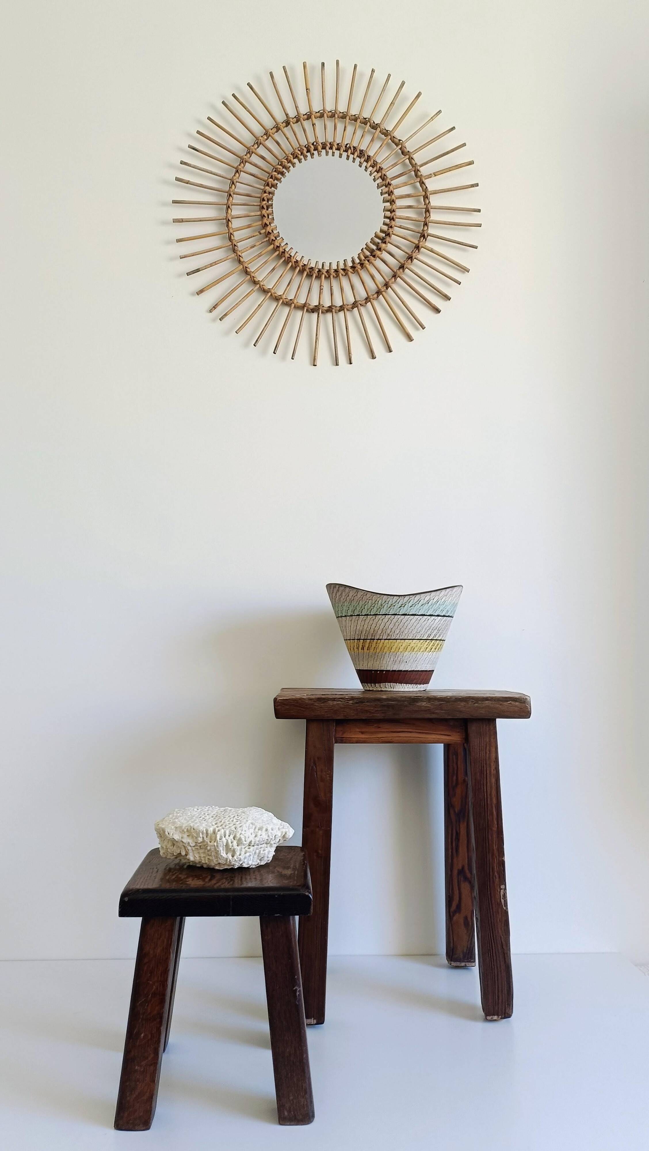 Dümler & Breiden Ceramic Bowl, Sgraffito Décor, West Germany, 1950s