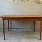 Vintage teak table with extensions
