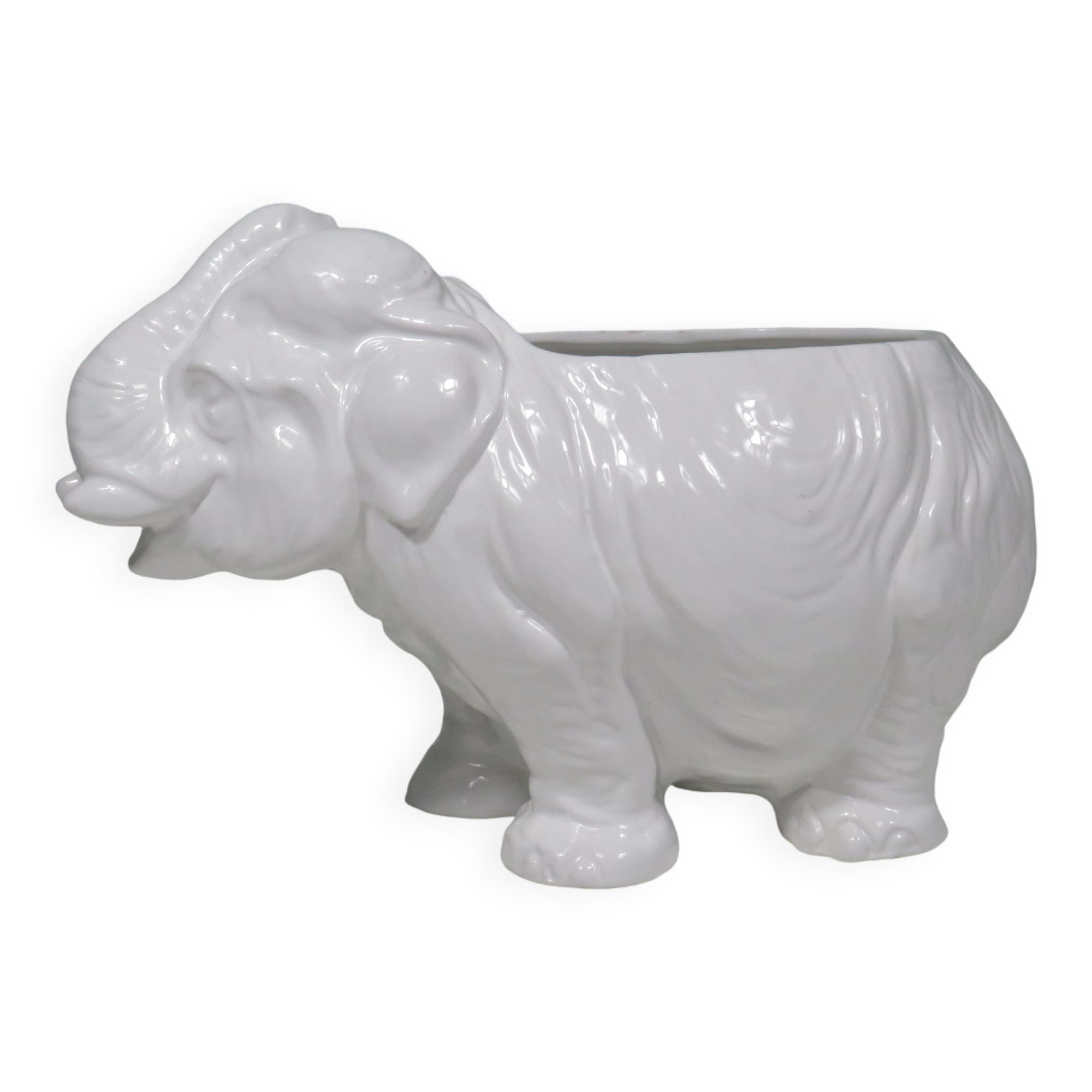 Cache pot éléphant, Bassano Italie 1960