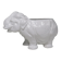 Cache pot éléphant, Bassano Italie 1960