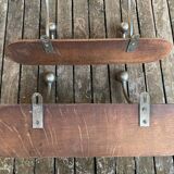 Wall-mounted coat rack