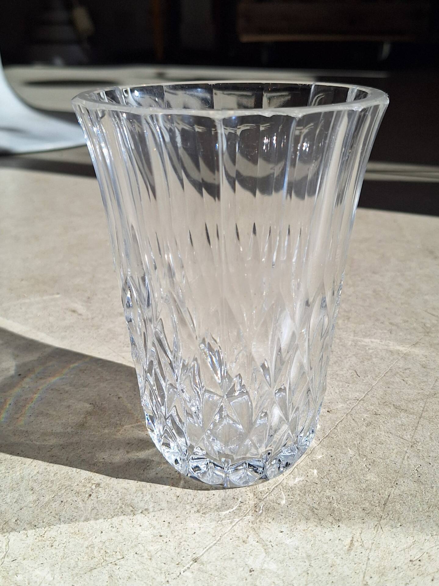 Vase en cristal Saint Lambert